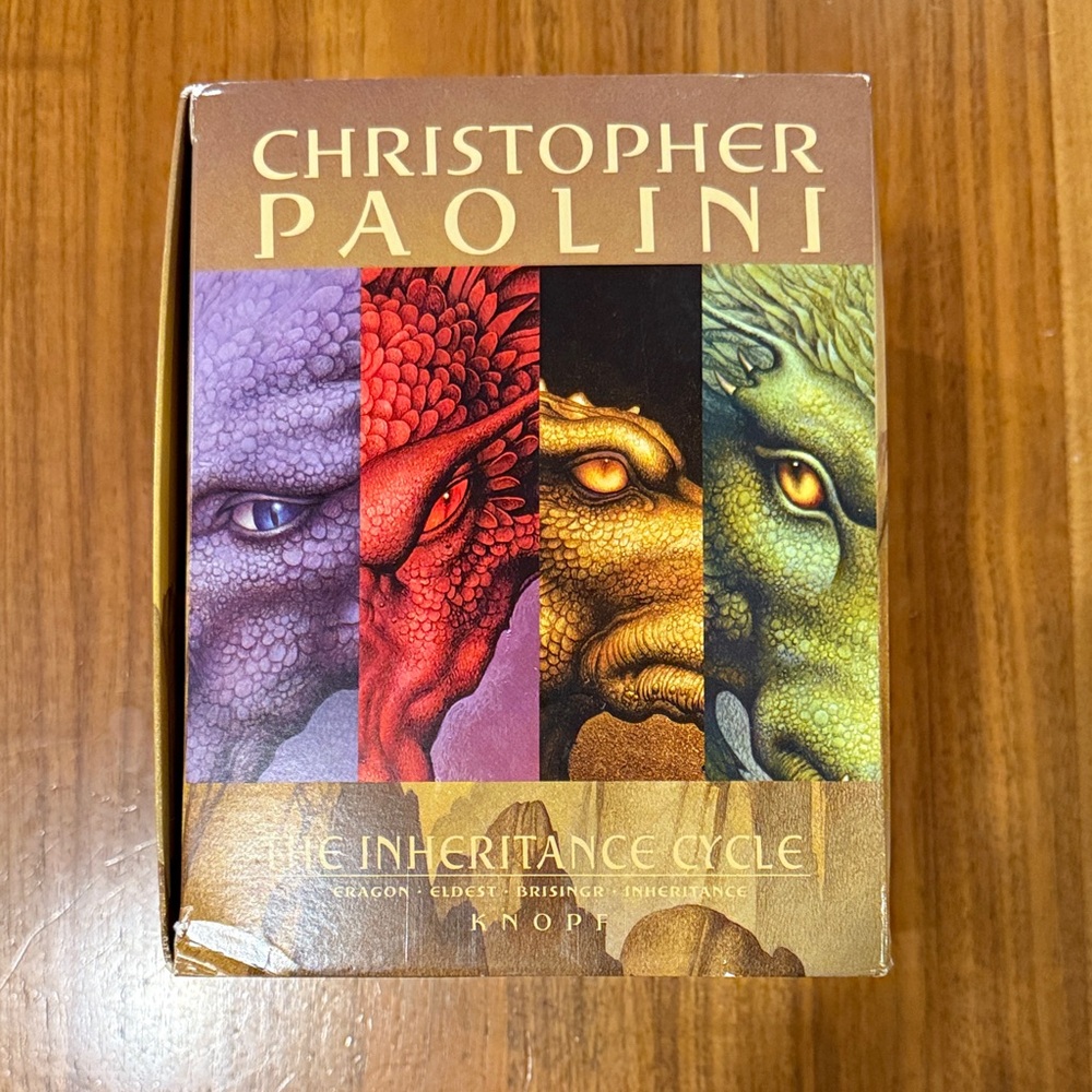 Paolini The Inheritance Cycle Boxed Set - Brown - Picture 2 of 2